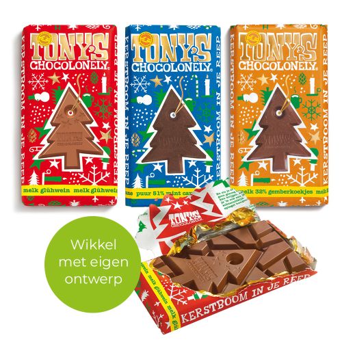 Tony Chocolonely Weihnachtsschokolade - Bild 1